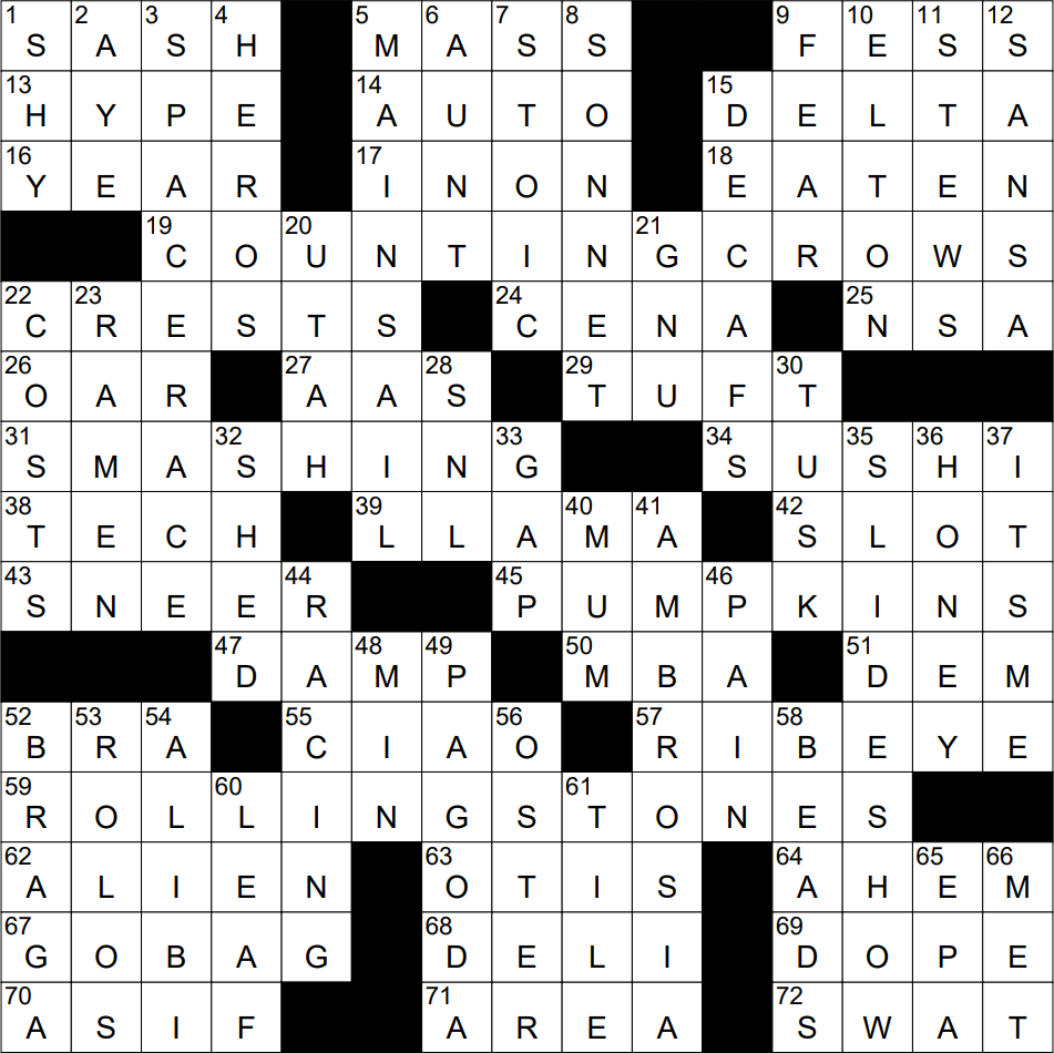 seaweed crossword puzzle clue