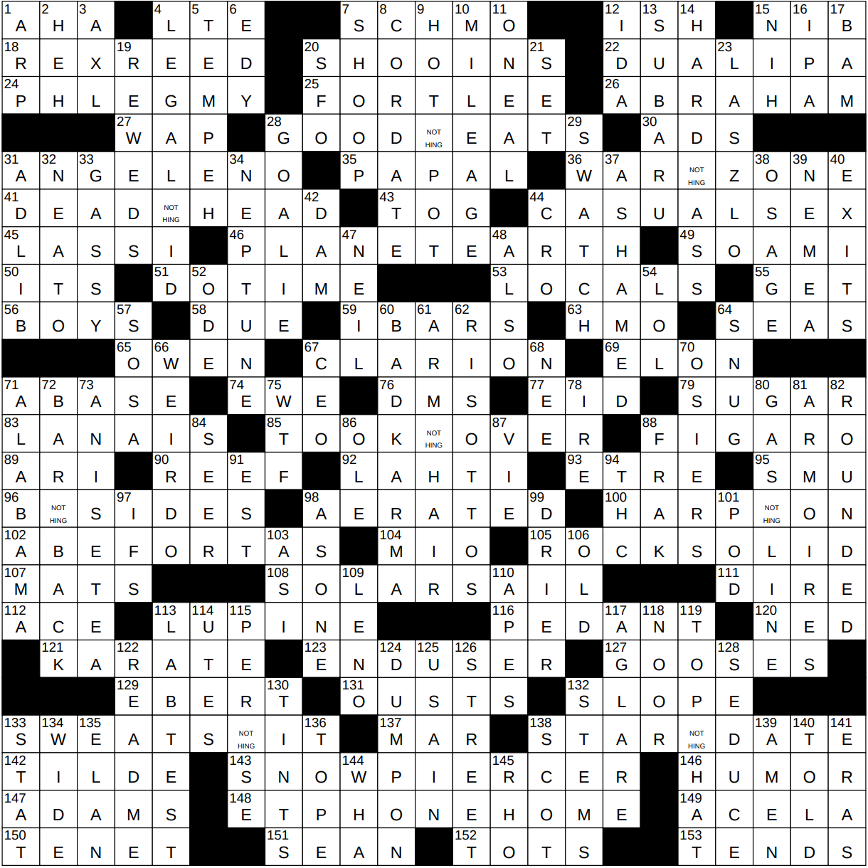 exemplar of excellence nyt