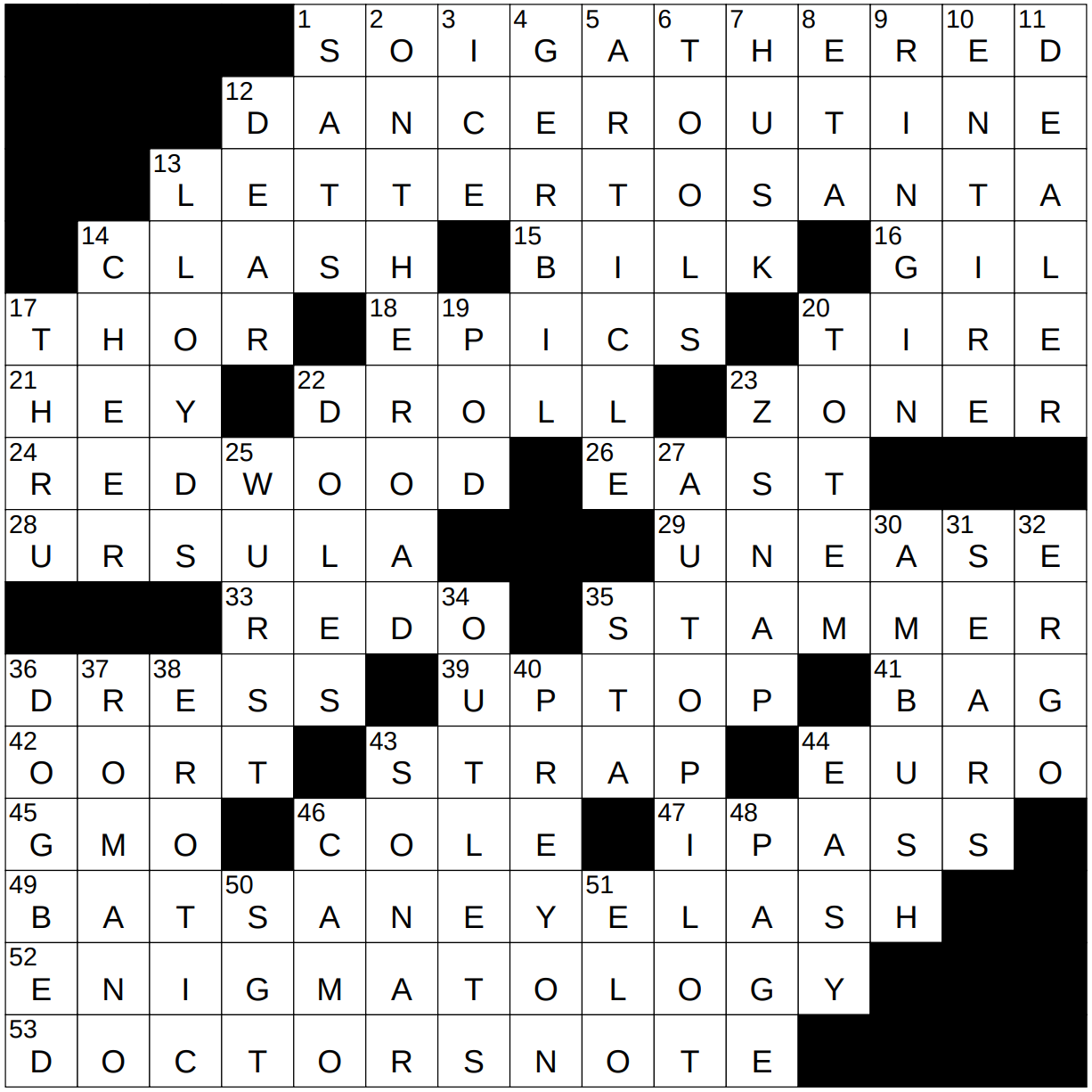 0701 23 NY Times Crossword 1 Jul 23 Saturday NYXCrossword
