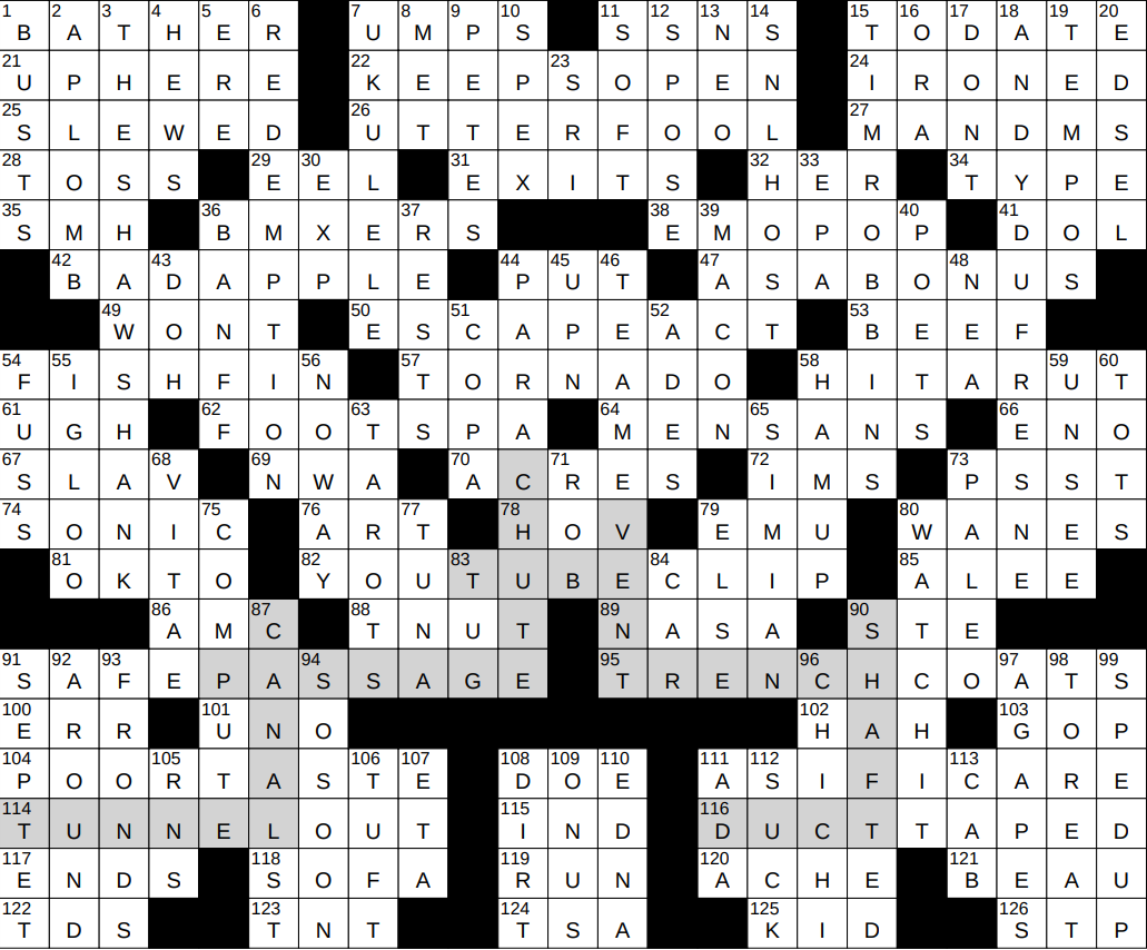 lawyers organization crossword clue