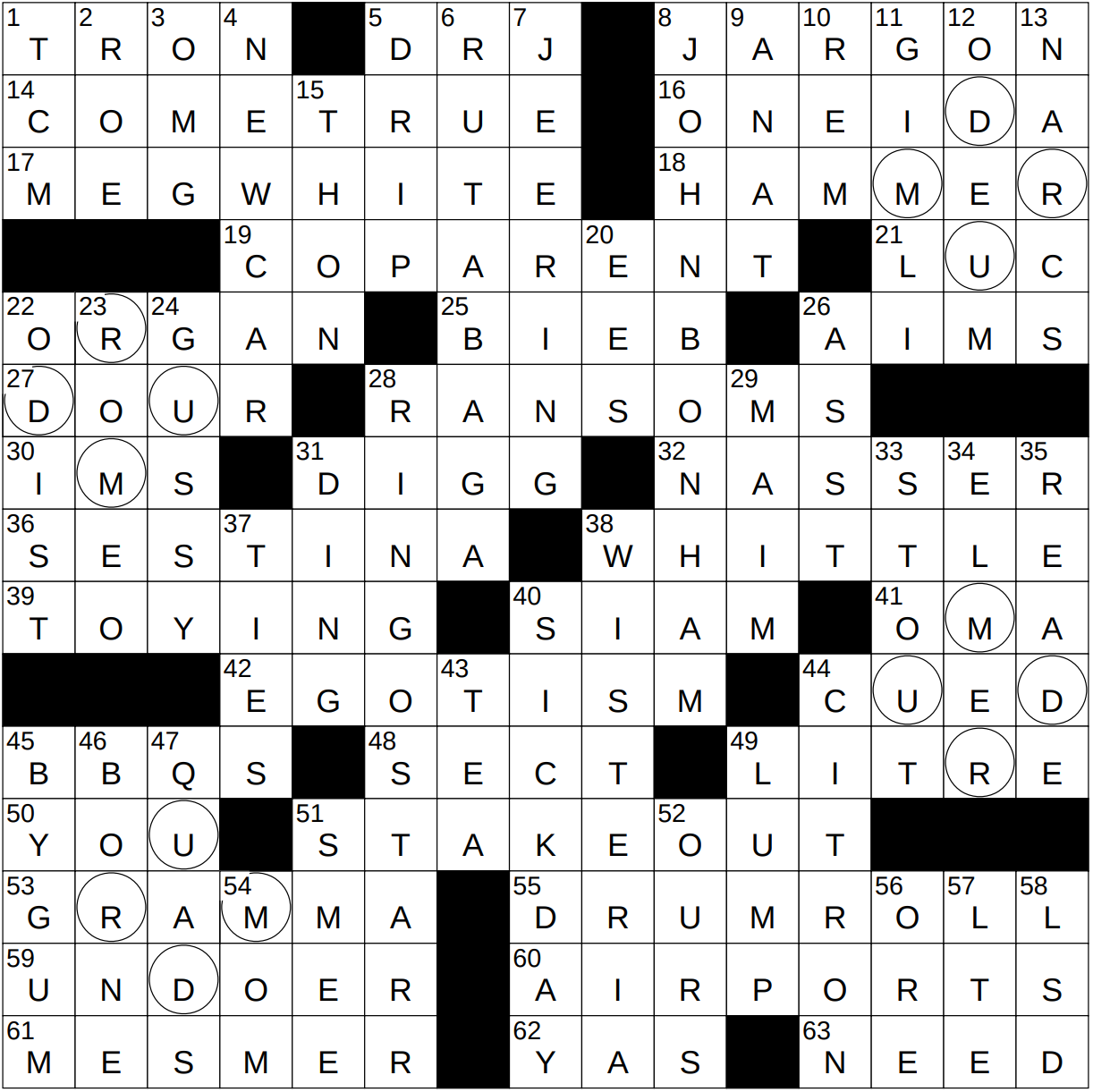 1025 23 NY Times Crossword 25 Oct 23 Wednesday NYXCrossword