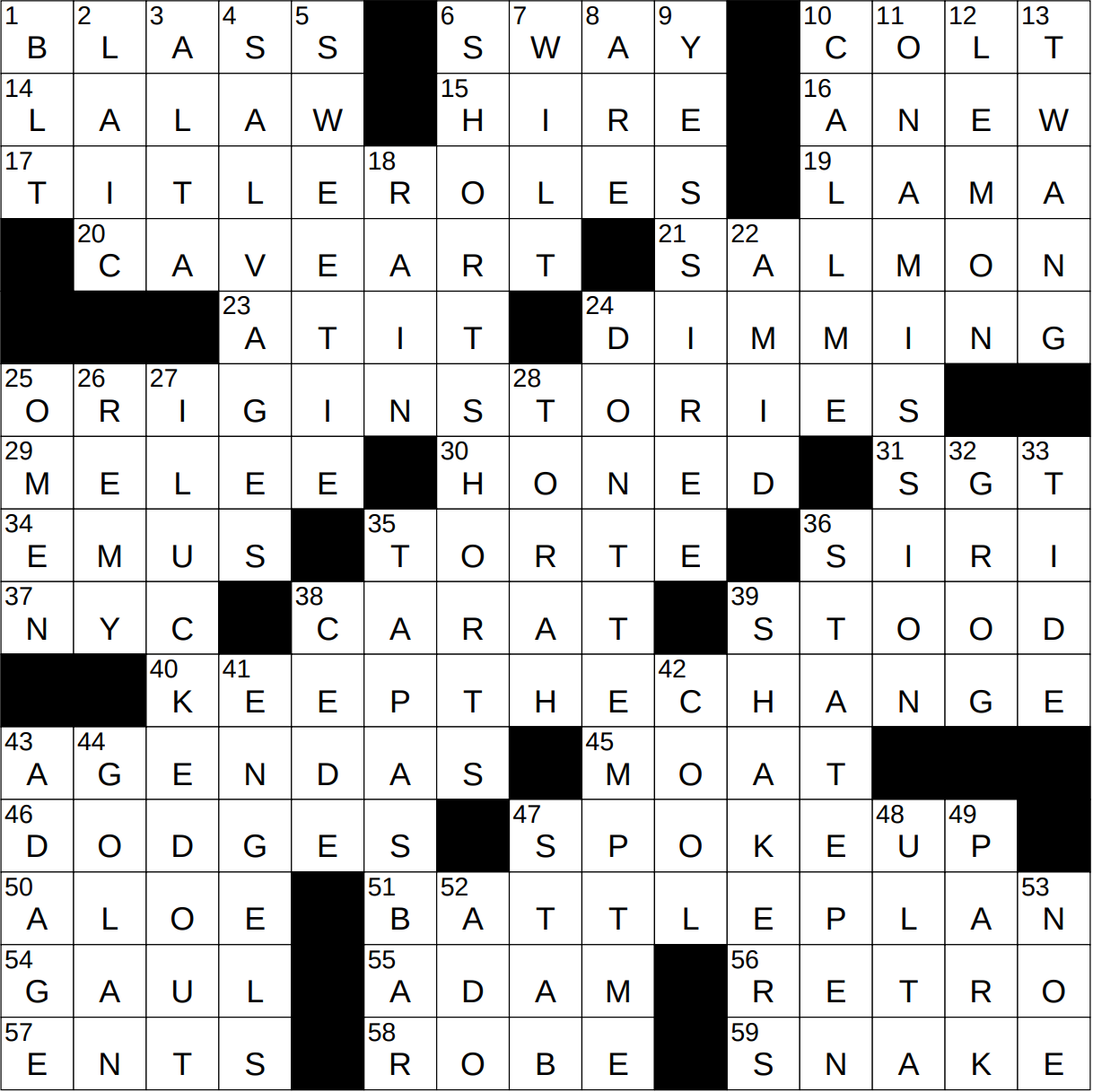 1103 23 NY Times Crossword 3 Nov 23 Friday NYXCrossword