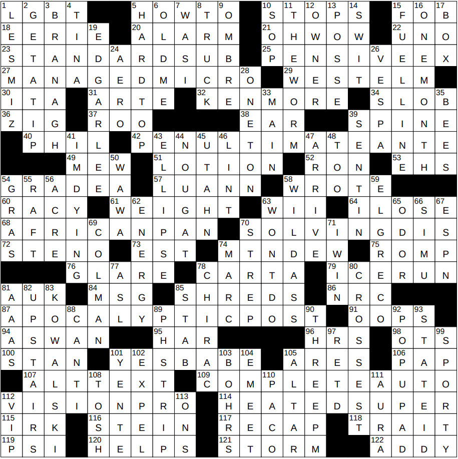 1110 24 NY Times Crossword 10 Nov 24 Sunday NYXCrossword