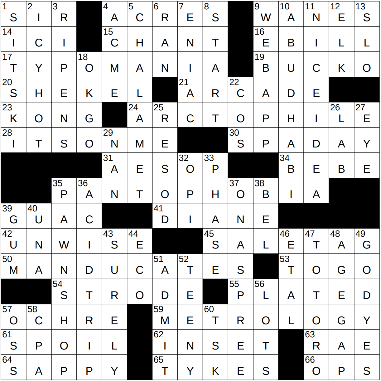 1116 22 NY Times Crossword 16 Nov 22 Wednesday NYXCrossword