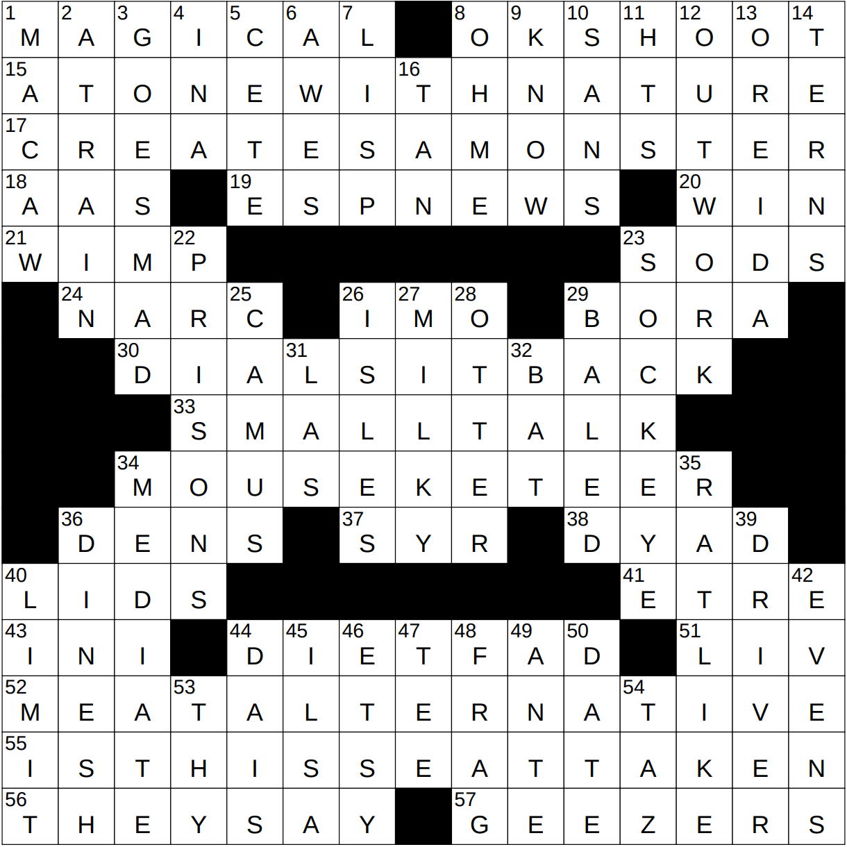 1119 22 NY Times Crossword 19 Nov 22 Saturday NYXCrossword