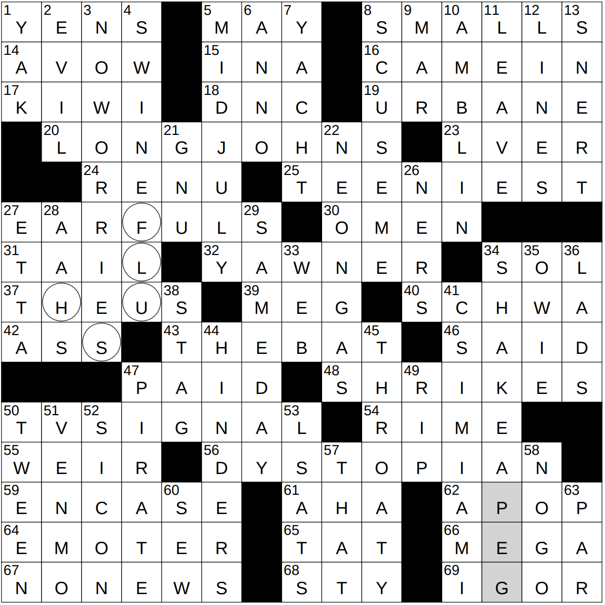 1208 22 NY Times Crossword 8 Dec 22 Thursday NYXCrossword