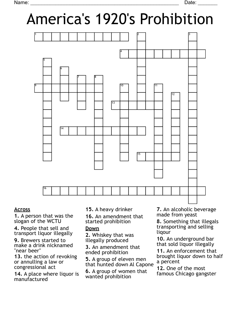 heavy drinker crossword clue