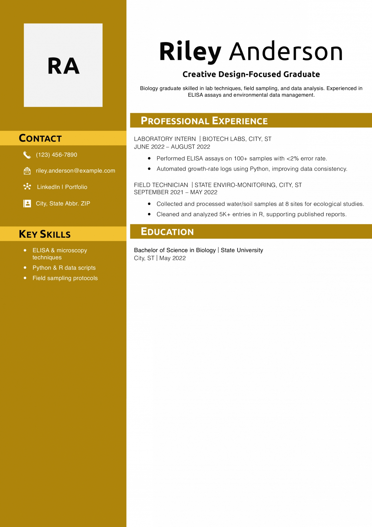 test for seniors abbr