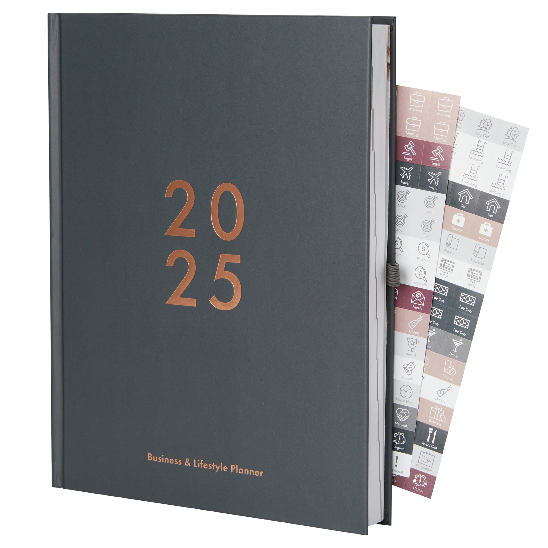 2025 Business And Lifestyle Planner Midnight Perfect Planner Company