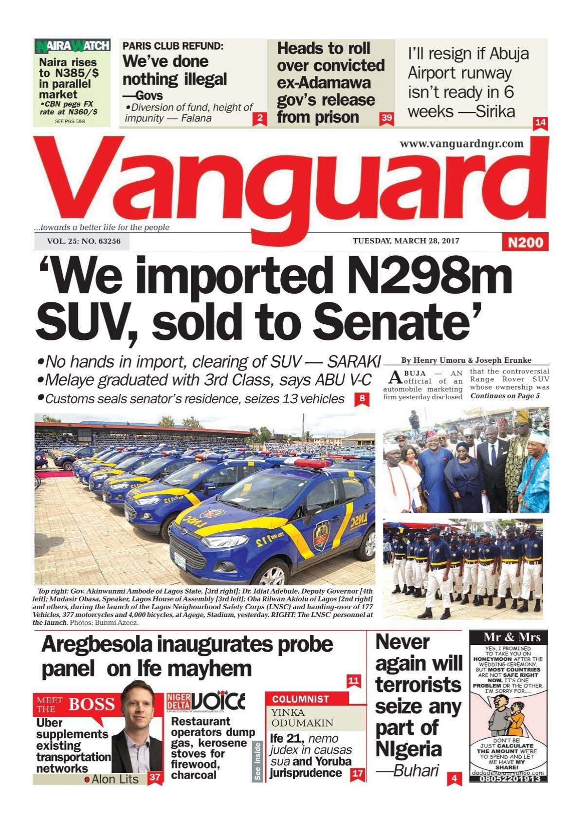 28032017 We Imported N298m SUV Sold To Senate 