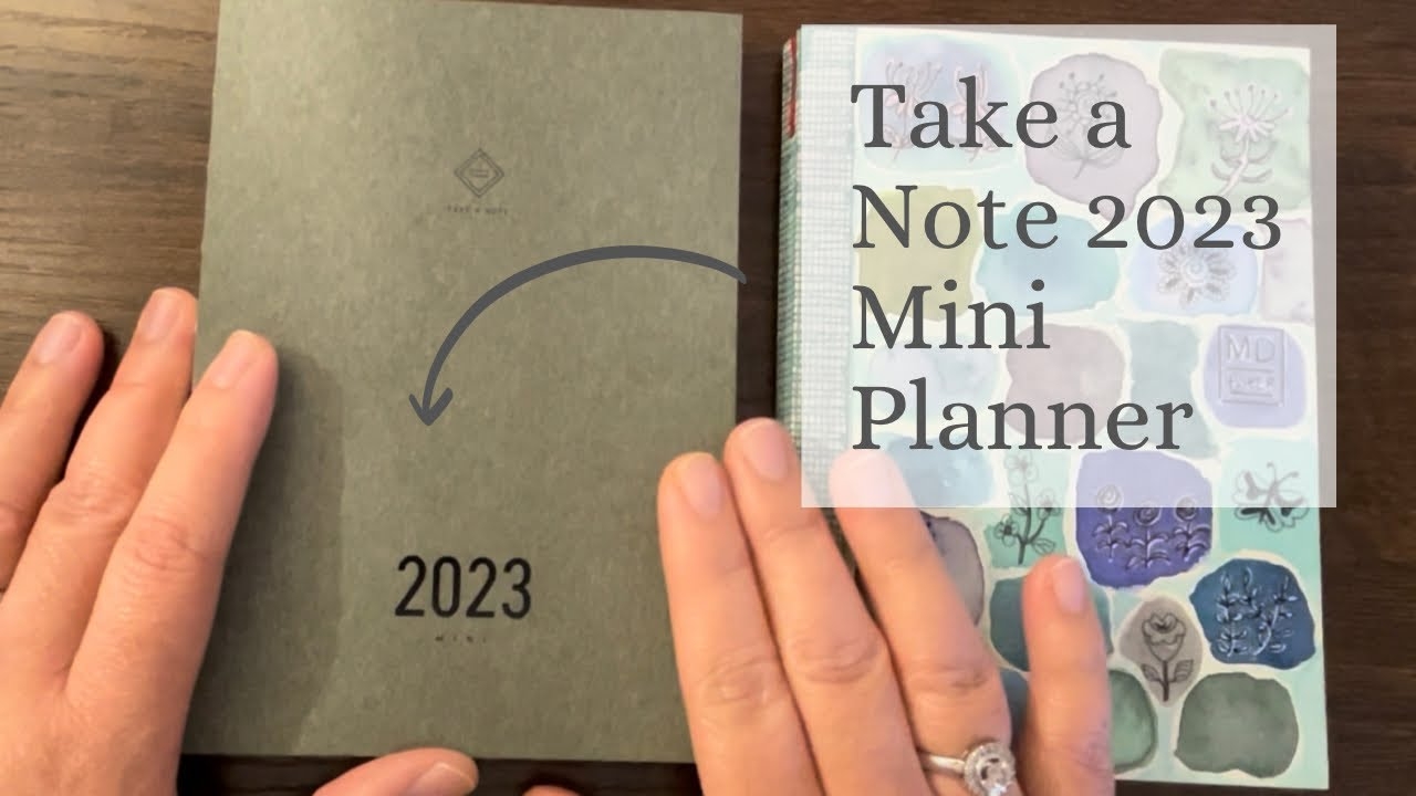 A Closer Look At Take A Note 2023 Mini Planner A6 Layout And Spreads YouTube