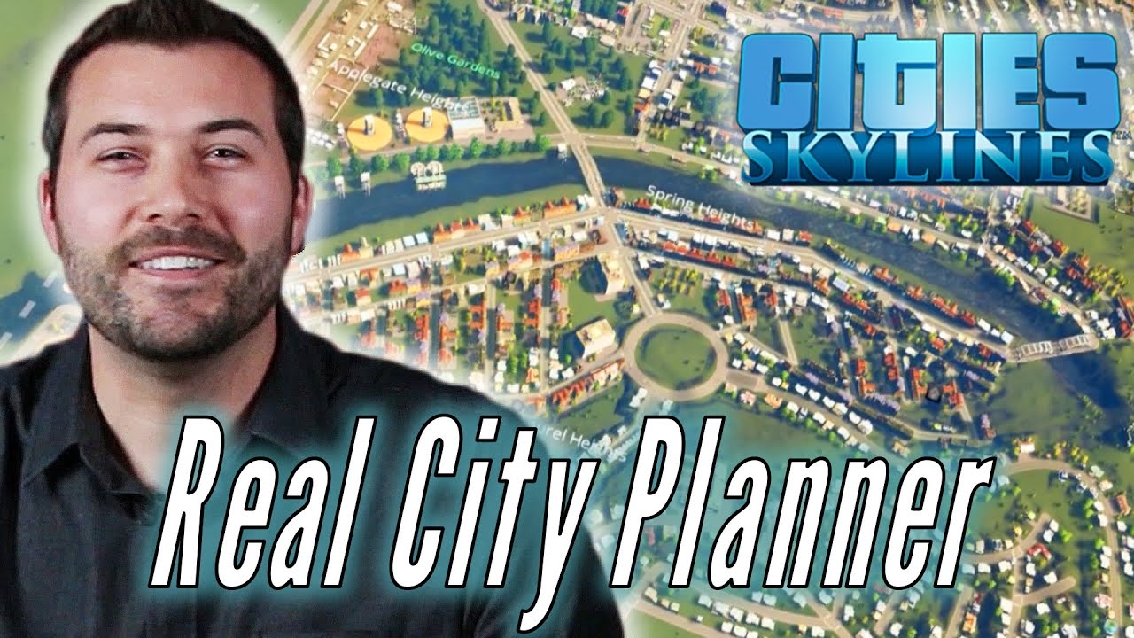 A Professional City Planner Builds His Ideal City In Cities Skylines Professionals Play YouTube
