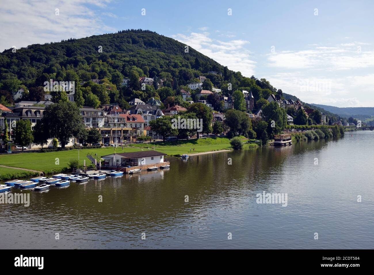 A View Over The Neckar River In Central Heidelberg Germany Stock Photo Alamy A View Over The Neckar River In Central Heidelberg Germany Stock Photo Alamy