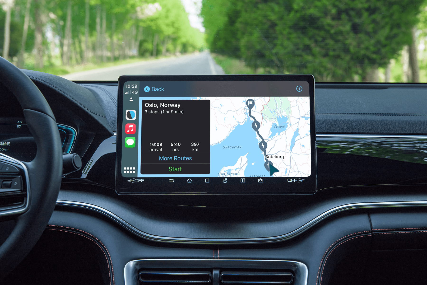 Advanced EV Route Planner In 6 Months WirelessCar