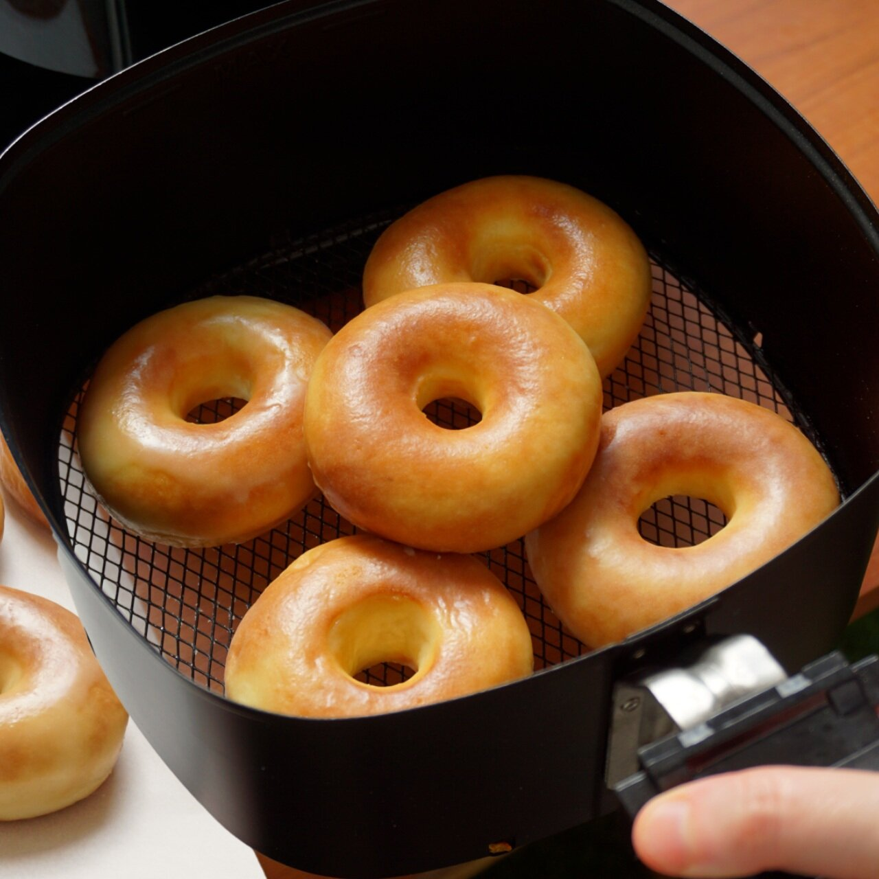 Air Fryer Glazed Donuts Air Fryer Glazed Donuts