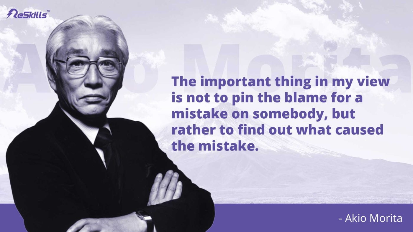 Akio Morita Showing That Perseverance Can Led To Success ReSkills