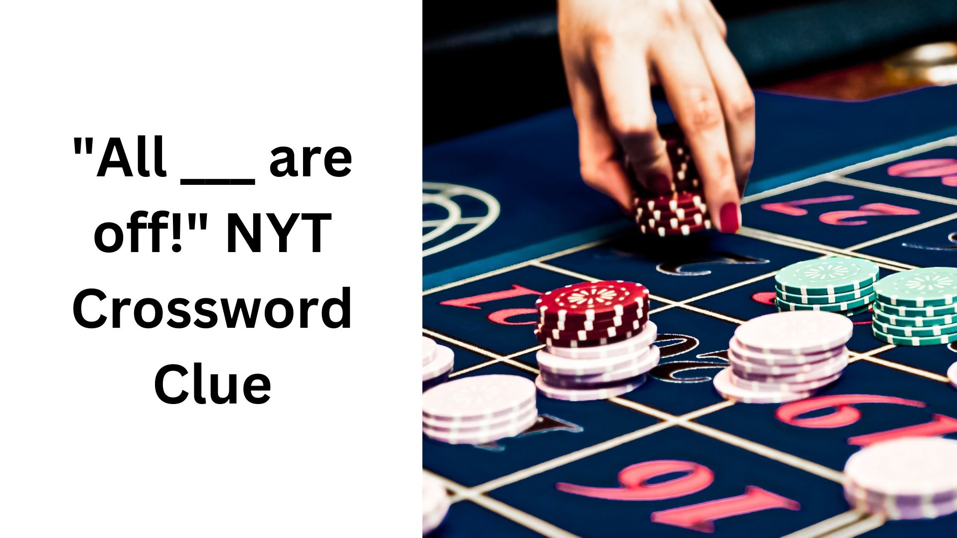 All Are Off NYT Crossword Clue December 16 2024