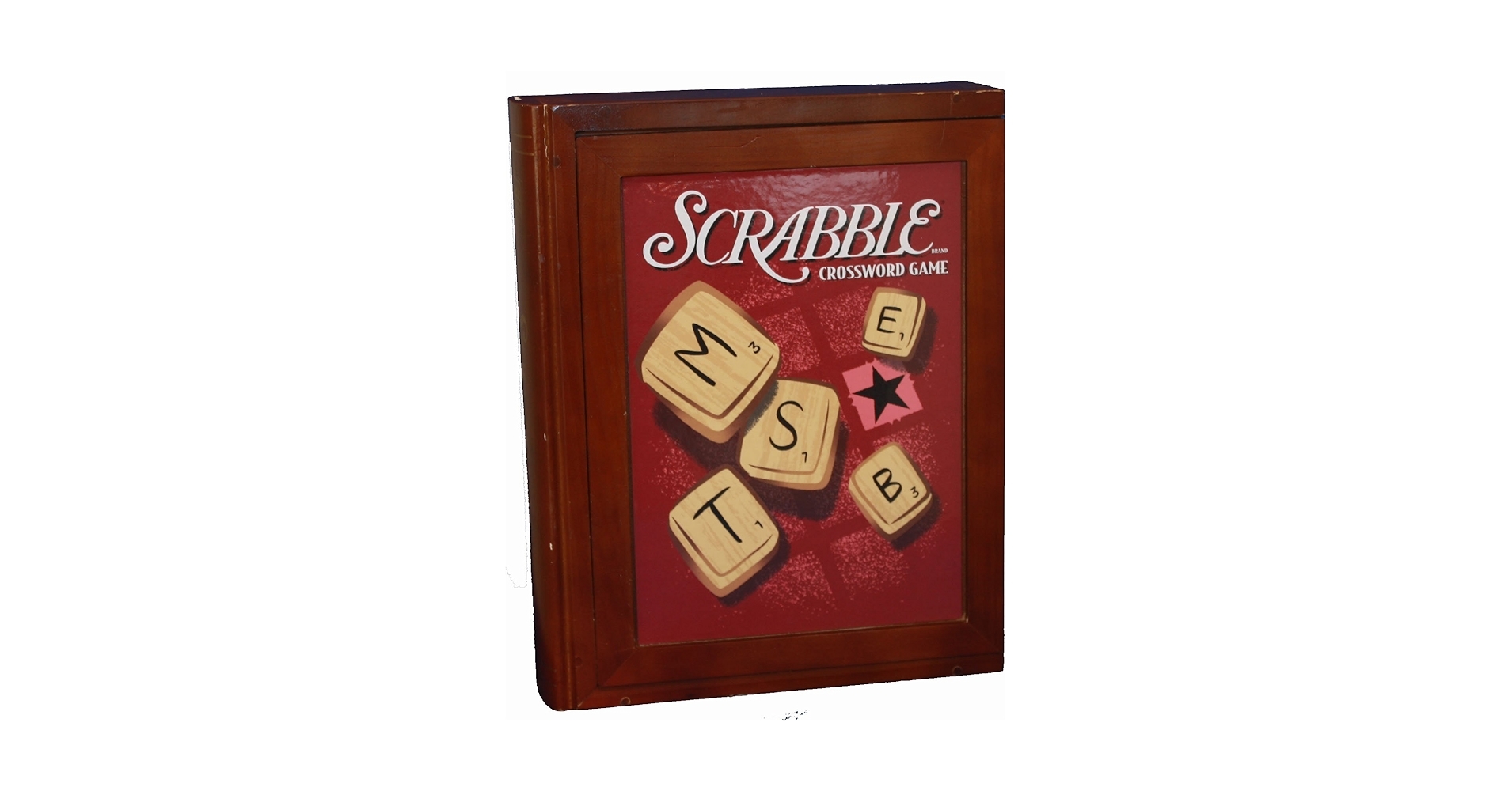 Amazon Parker Brothers Vintage BookShelf Game Collection Scrabble Cross Word Game In Wooden Book Box Toys Games
