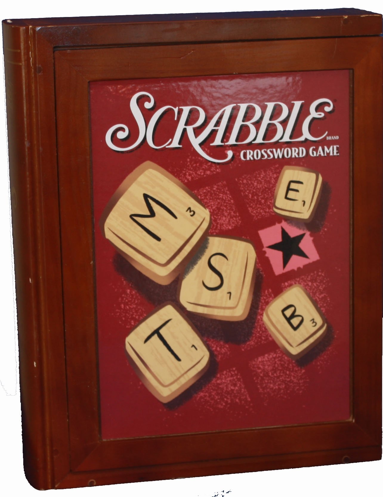 Amazon Parker Brothers Vintage BookShelf Game Collection Scrabble Cross Word Game In Wooden Book Box Toys Games