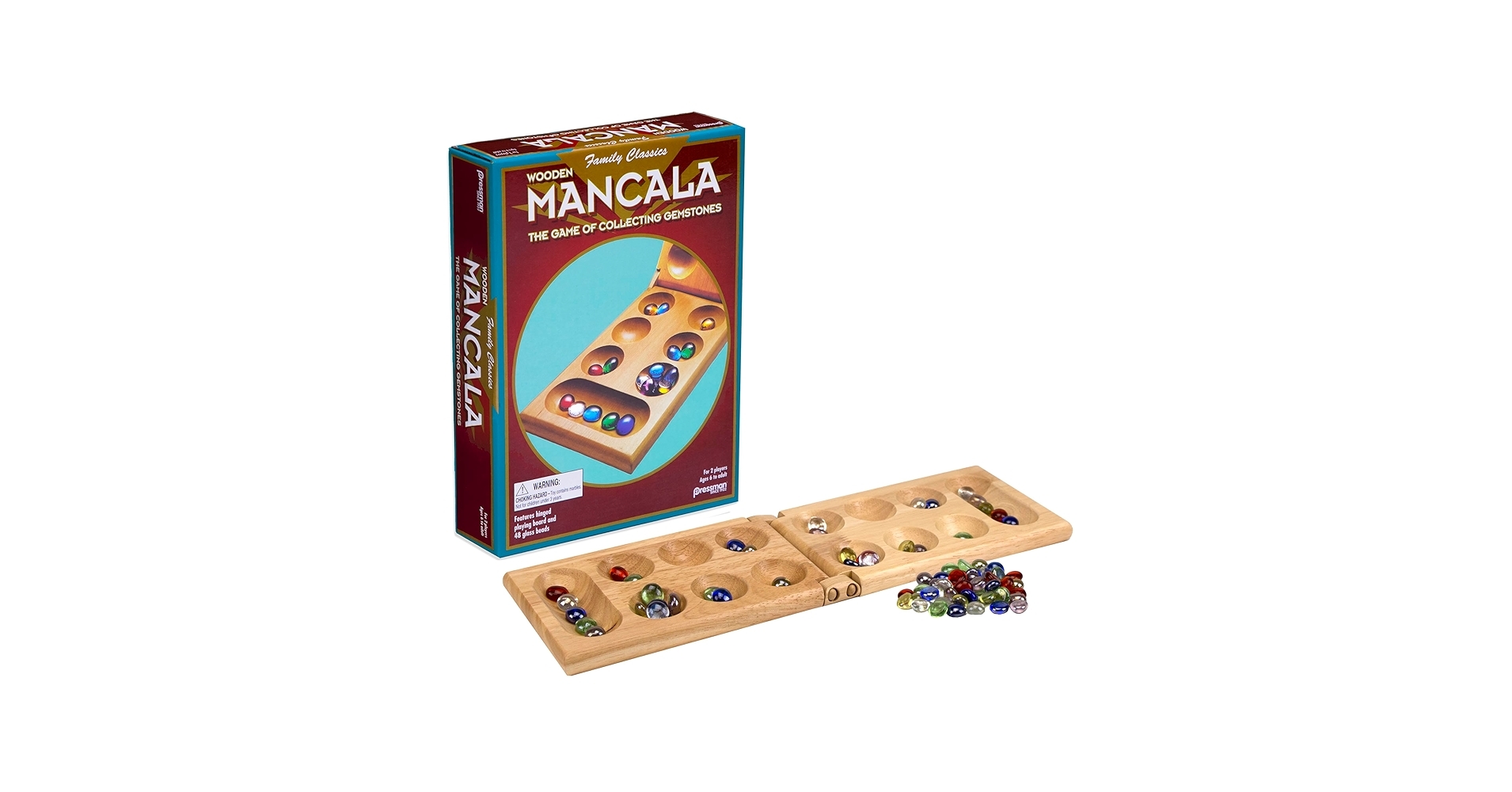 Amazon Pressman Mancala Board Game Fun Classic Table For Adults Kids Includes 48 Glass Mancala Stones And Wood Hinged Playing Board 2 Players Ages 6 Toys Games Amazon Pressman Mancala Board Game Fun Classic Table For Adults Kids Includes 48 Glass Mancala Stones And Wood Hinged Playing Board 2 Players Ages 6 Toys Games