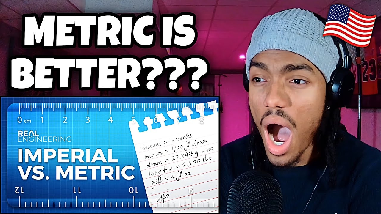 AMERICAN REACTS To Is The Metric System Actually Better YouTube