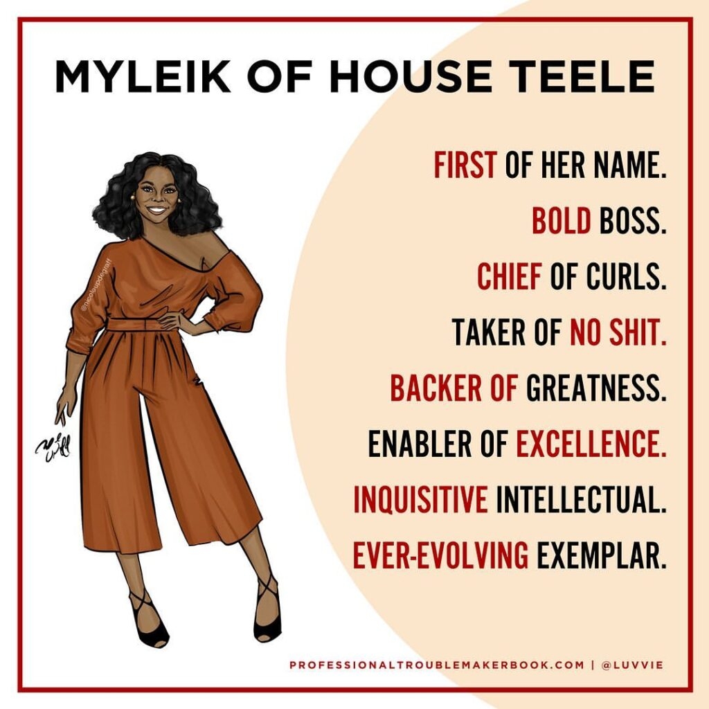 An Oriki Tribute To Myleik Teele My Professional Troublemaker Partner Awesomely Luvvie