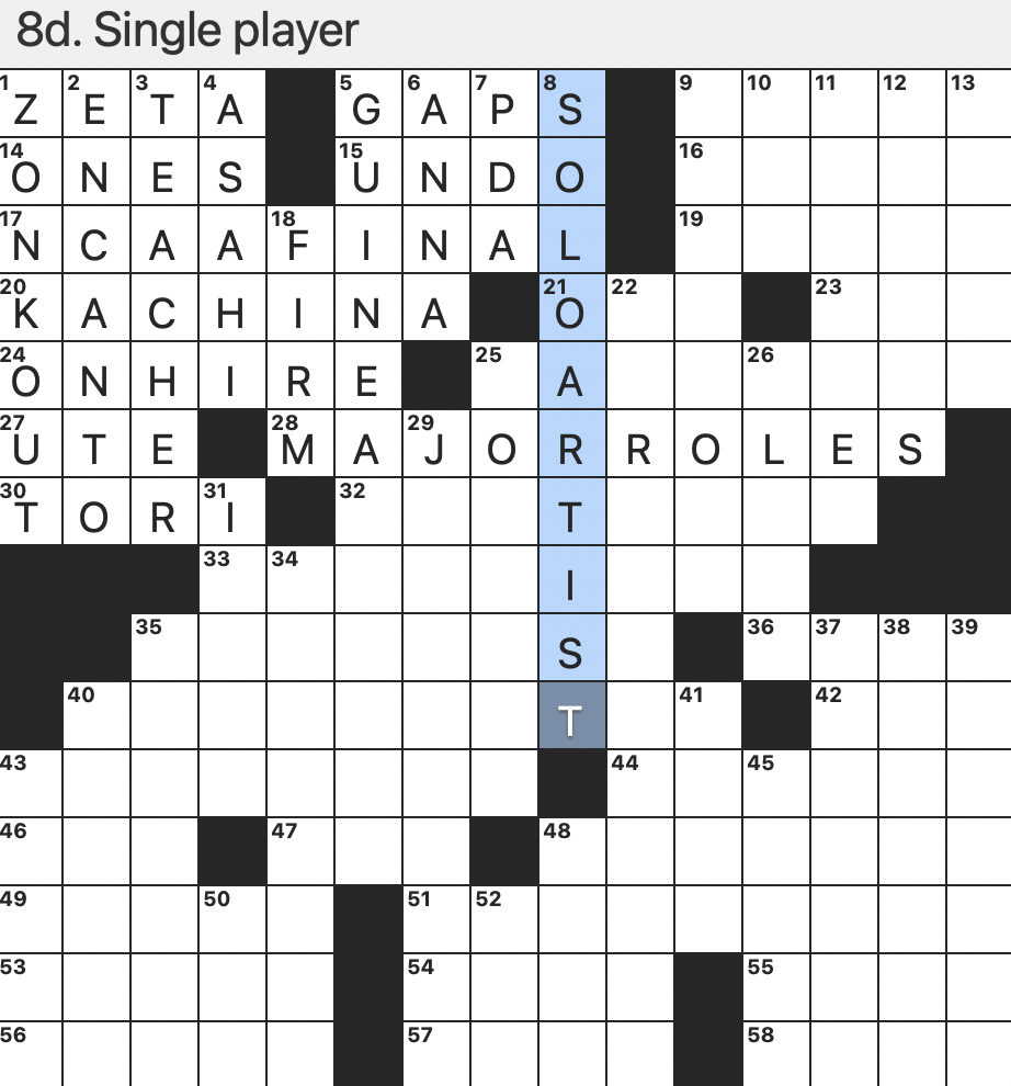 Ancestral Spirit In Pueblo Mythology SAT 3 4 23 Decodable Device Featured In The Da Vinci Code Over 95 Of Its Residents Live Near A Riverbank Title Lyric After Ours Is A Love In A 1950s Hit Component Of A Rex Parker Does The NYT Crossword Puzzle Ancestral Spirit In Pueblo Mythology SAT 3 4 23 Decodable Device Featured In The Da Vinci Code Over 95 Of Its Residents Live Near A Riverbank Title Lyric After Ours Is A Love In A 1950s Hit Component Of A Rex Parker Does The NYT Crossword Puzzle