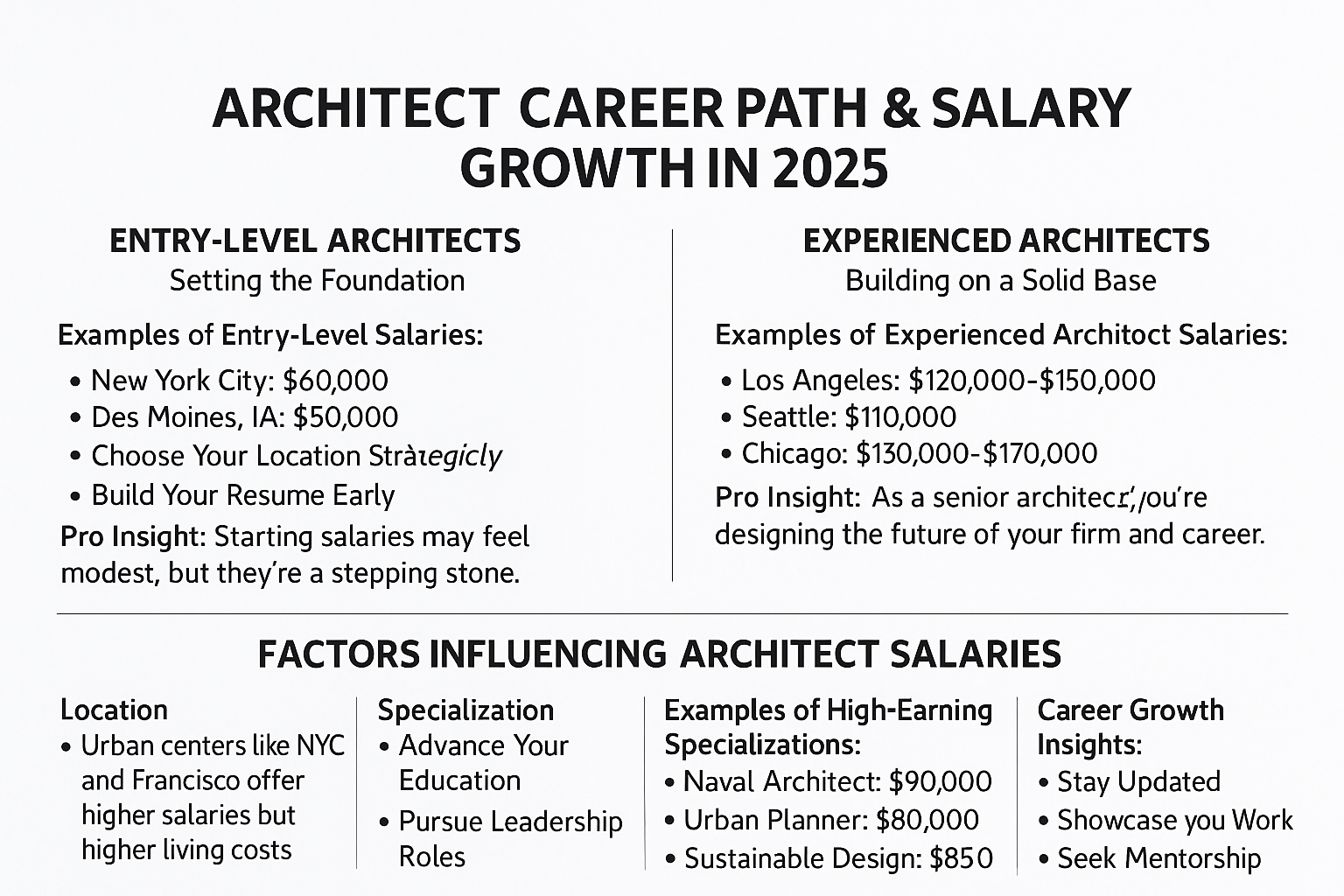 Architect Salary In United States A State by State Breakdown For 2025 ArchitectureCourses