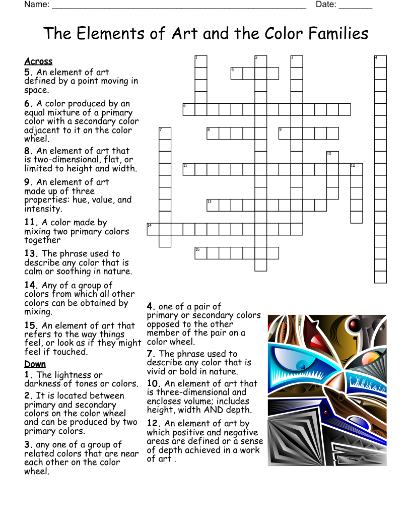 Art Deco Crossword WordMint