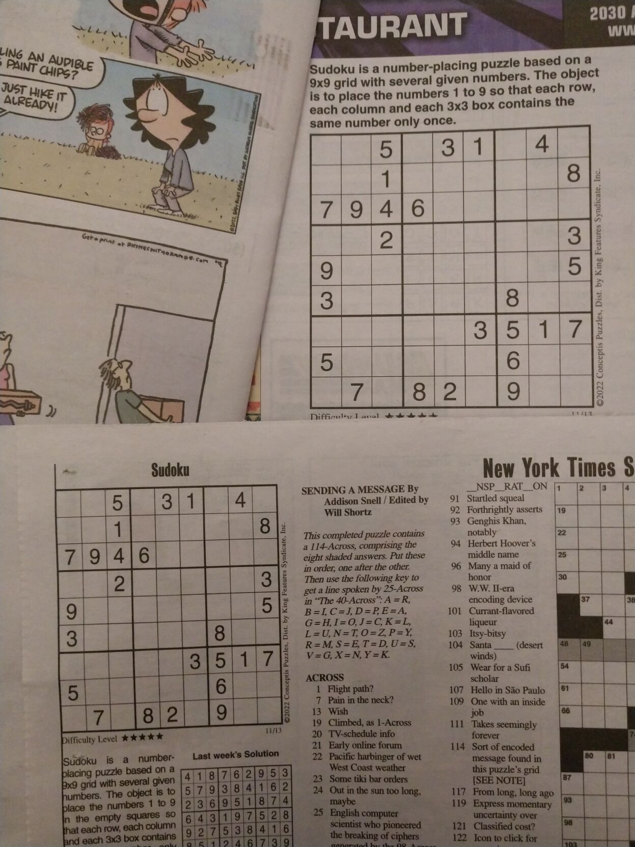 Ask Us It s True You Know Who Had No Clue It Was Printing Sudoku Times Two Local News Mankatofreepress