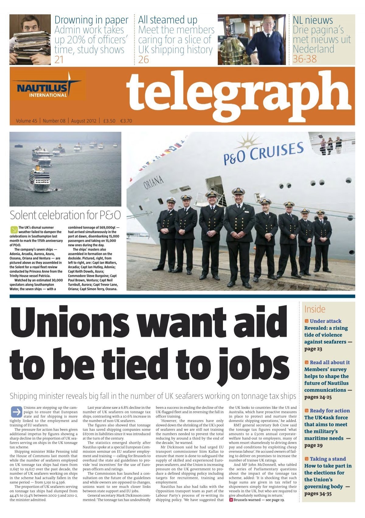 August 2012 pdf Nautilus International