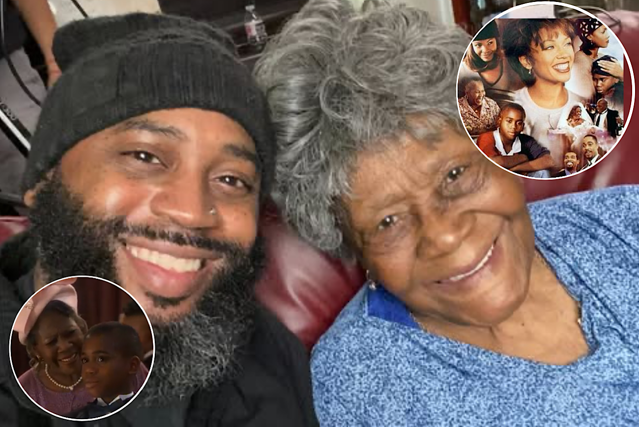 Awe Soul Food Star Brandon Hammond Reunites With Big Mama Irma P Hall To Celebrate Her 90th Birthday