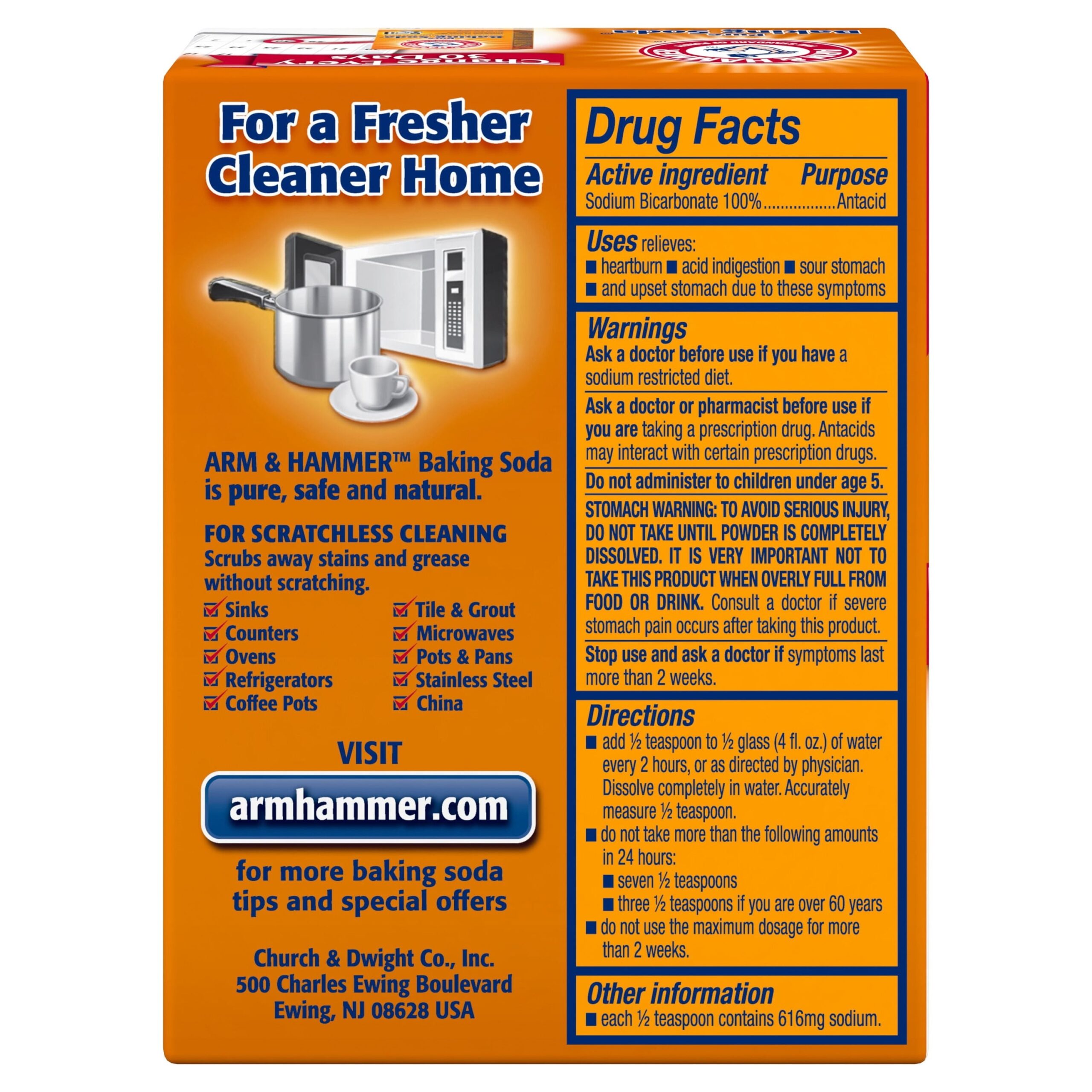 Baking Soda Cleaning Away Suitcase Arm Hammer Pure Baking Soda Bag 3lb Target