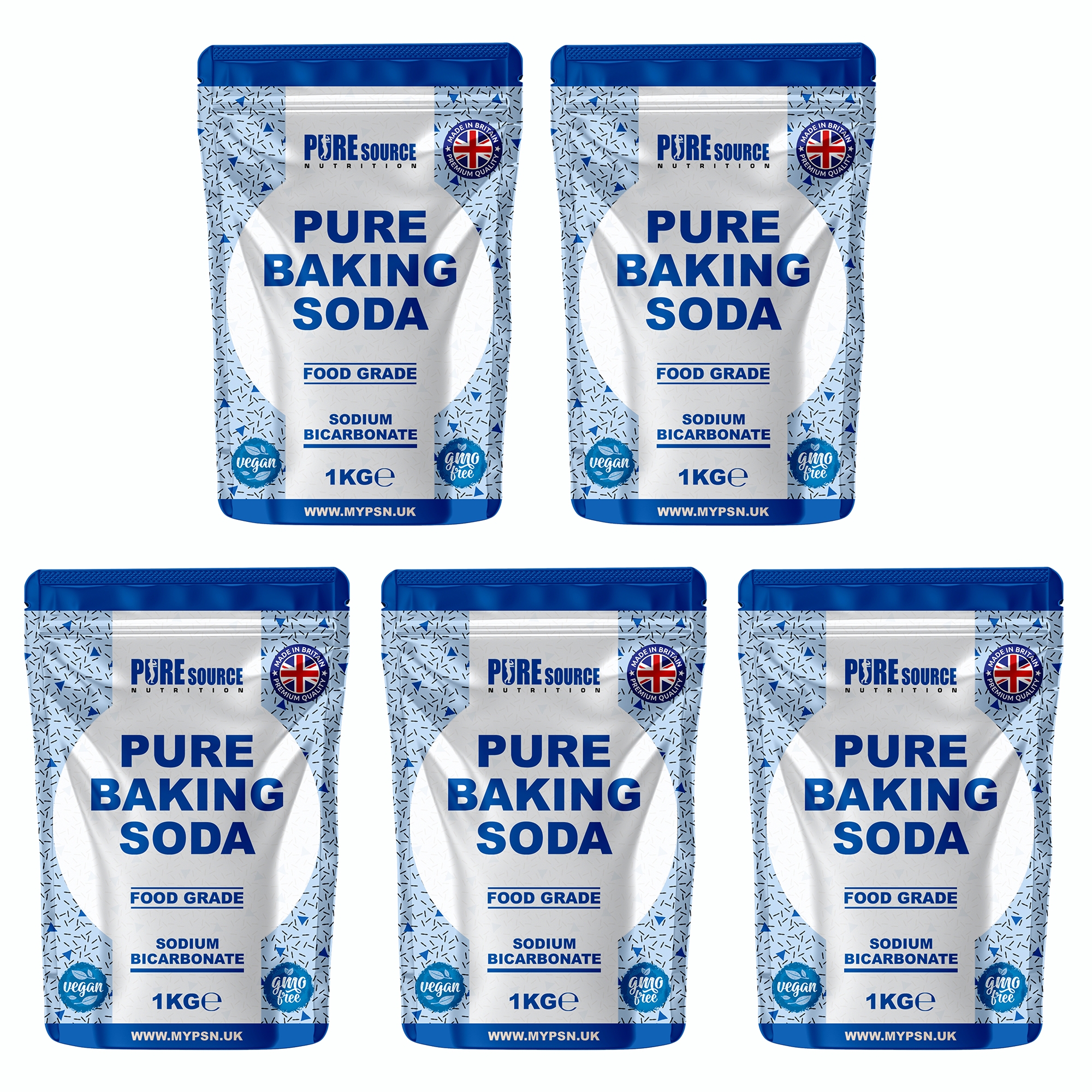Baking Soda For Cleaning Sodium Bicarbonate Food Grade Bicarb Baking Soda Hydrogen Baking Soda Aluminum Free