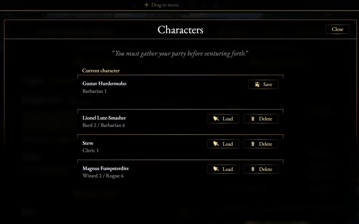 Baldur s Gate 3 Character Builder Desktop App On Overwolf