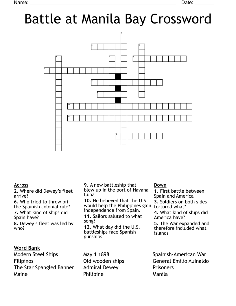 fleet of ships crossword clue