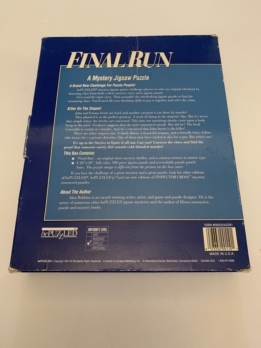 Bits And Pieces 1000 Piece Puzzle Mystery At The Fairgrounds Mystery Puzzle EBay