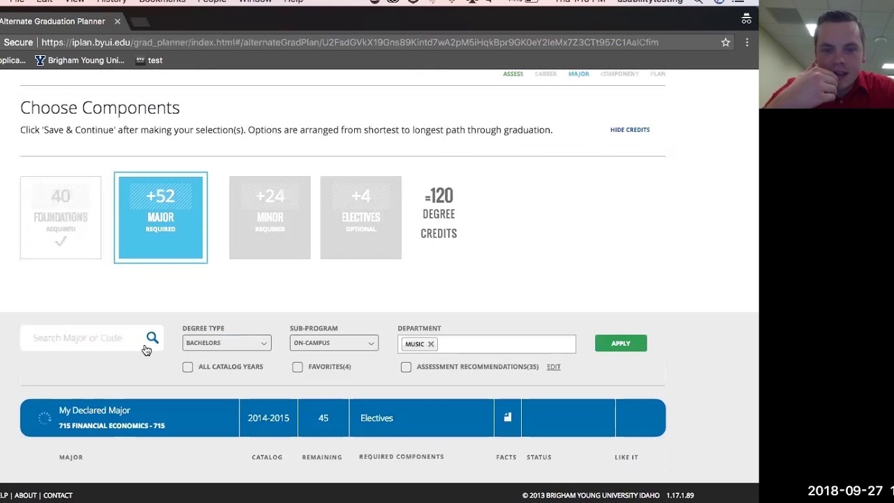 Case Study Redesigning The BYU Idaho Grad Plan Tool By Nathan Jones Medium