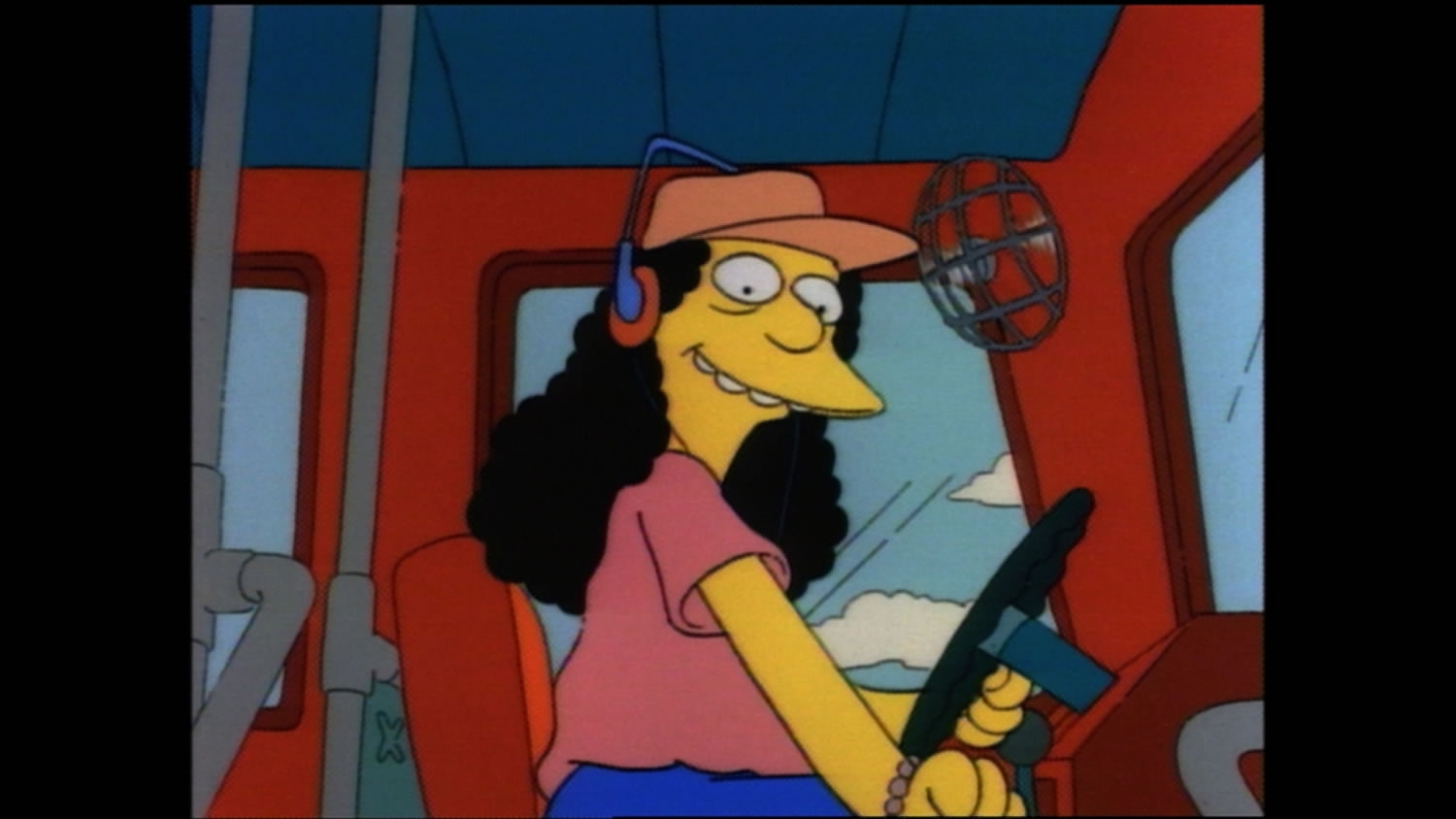 bus driver on the simpsons