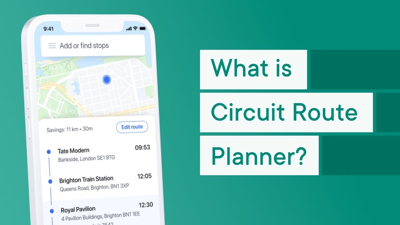 Circuit The Best Route Planner For Delivery Drivers YouTube