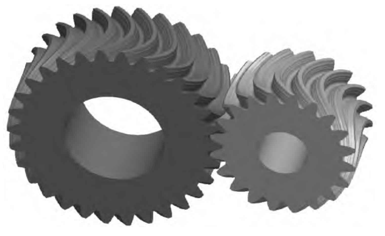 Circular Arc Tooth Profile Circular Arc Tooth Line Cylindrical Gear ZHY Gear