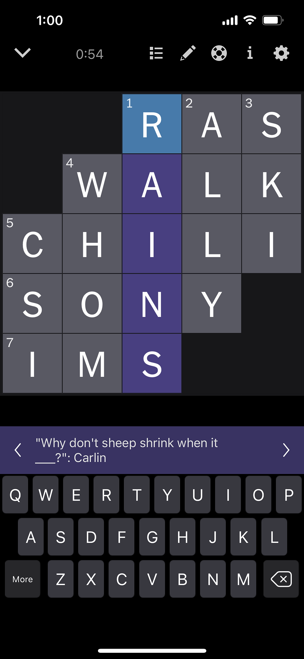 Comedians In Crosswords