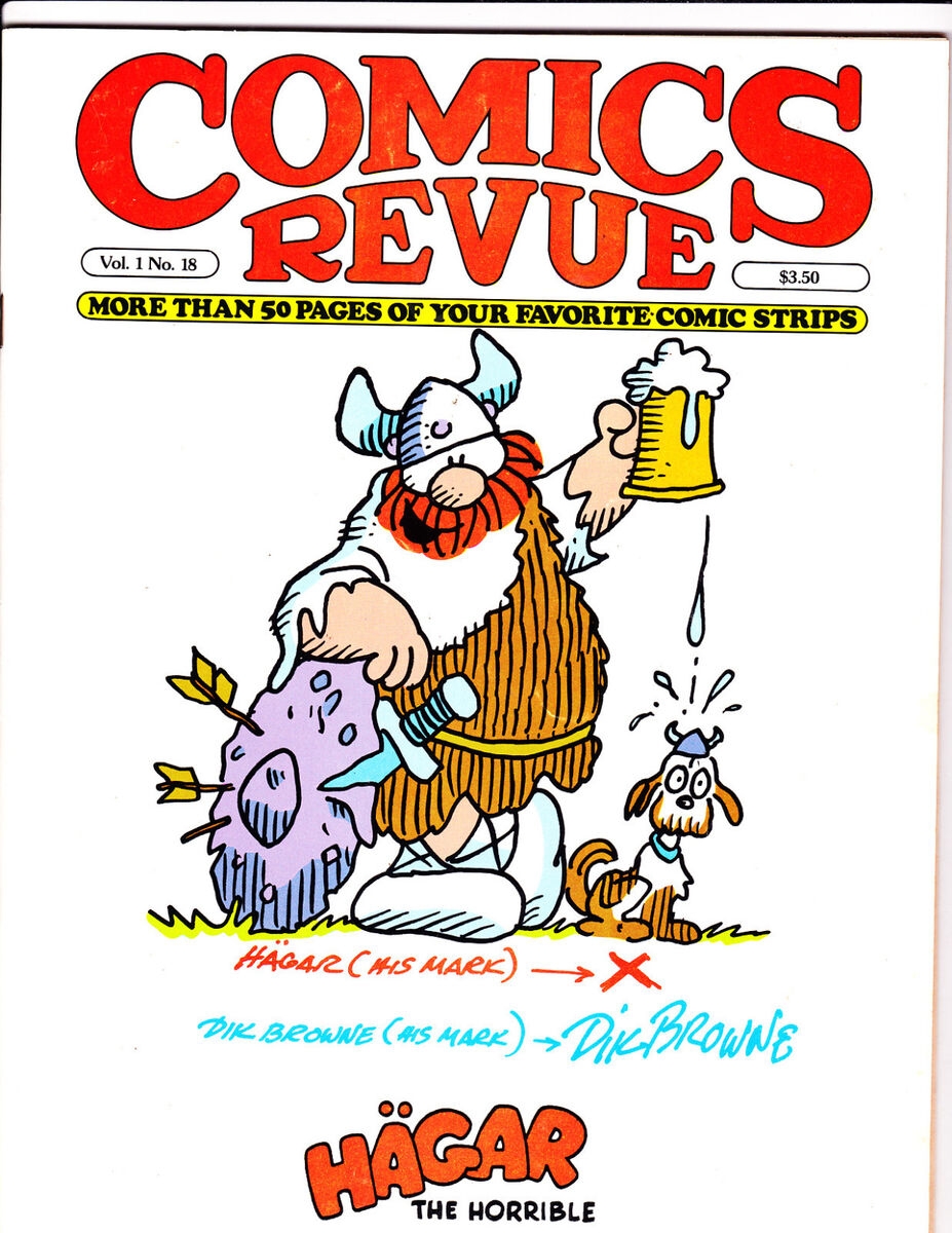 Comics Revue Vol 1 No 18 1987 Strip Reprints Hagar The Horrible Cover EBay Comics Revue Vol 1 No 18 1987 Strip Reprints Hagar The Horrible Cover EBay
