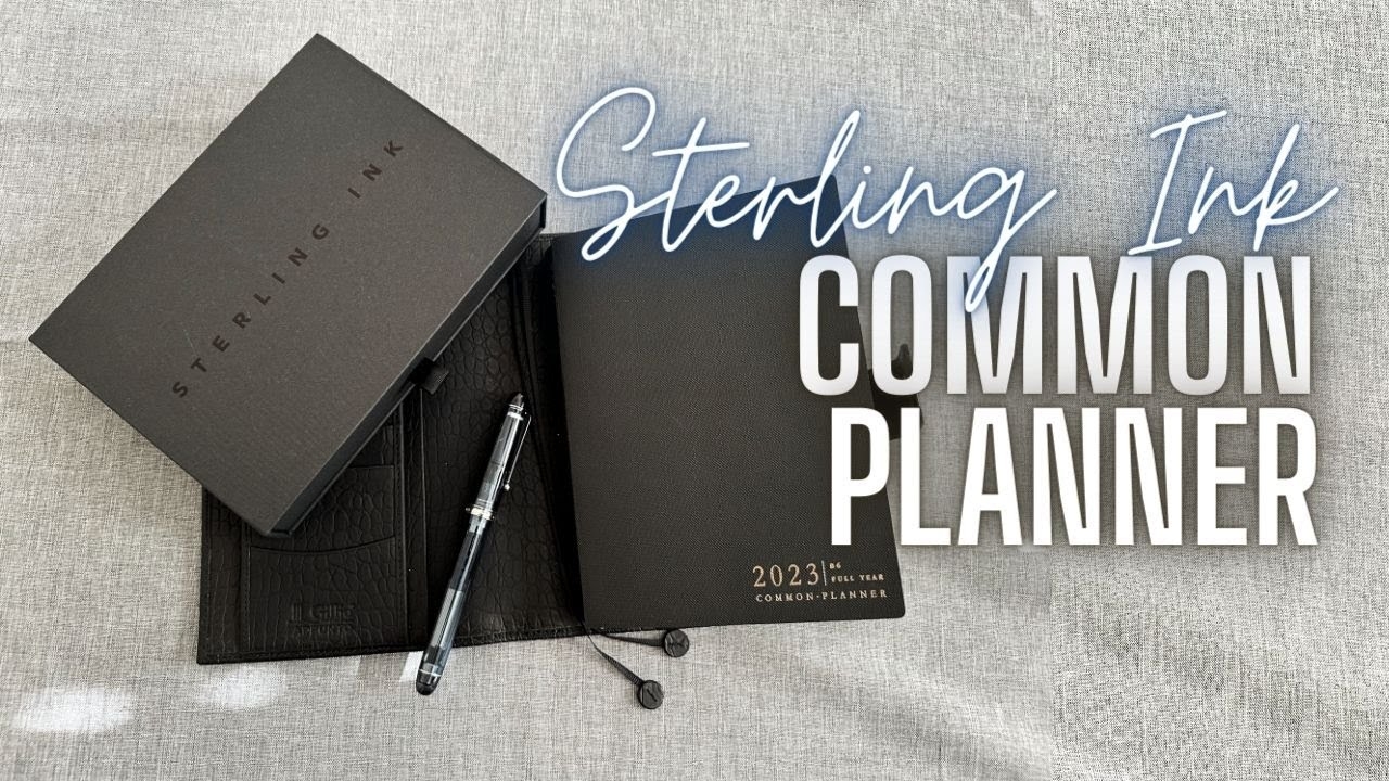 Common Planner By Sterling Ink First Impressions Martin Made Co YouTube