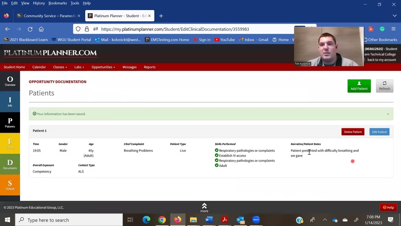 Completing Platinum Planner Clinical Documentation YouTube