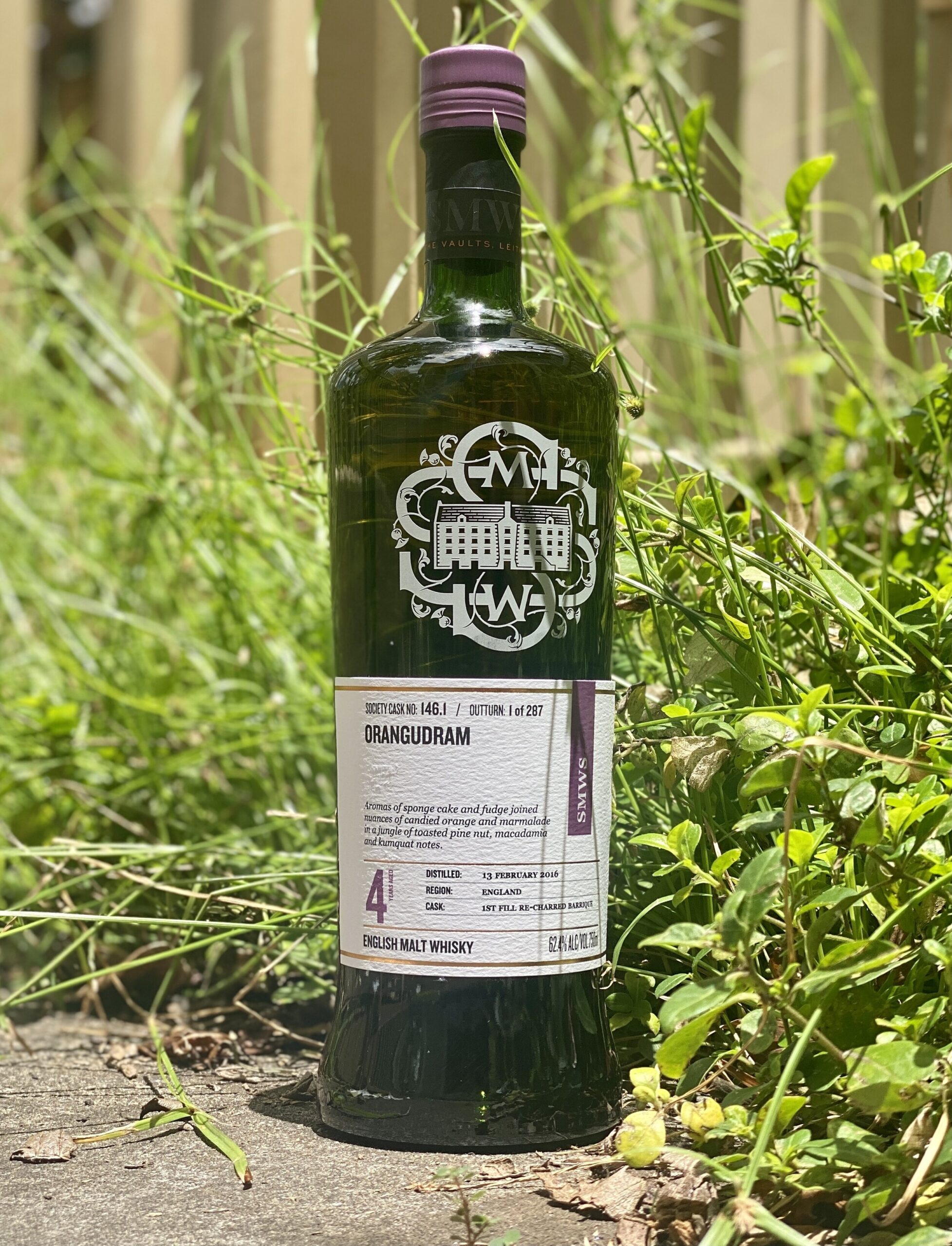Cotswolds 4 Year SMWS 146 1 Orangudram Scotch Sheen