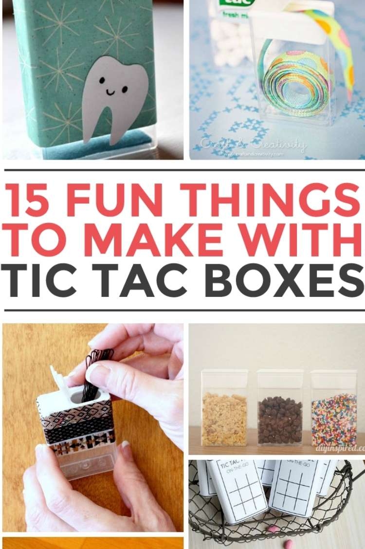 Creative Uses For Tic Tac Containers 15 DIY Ideas