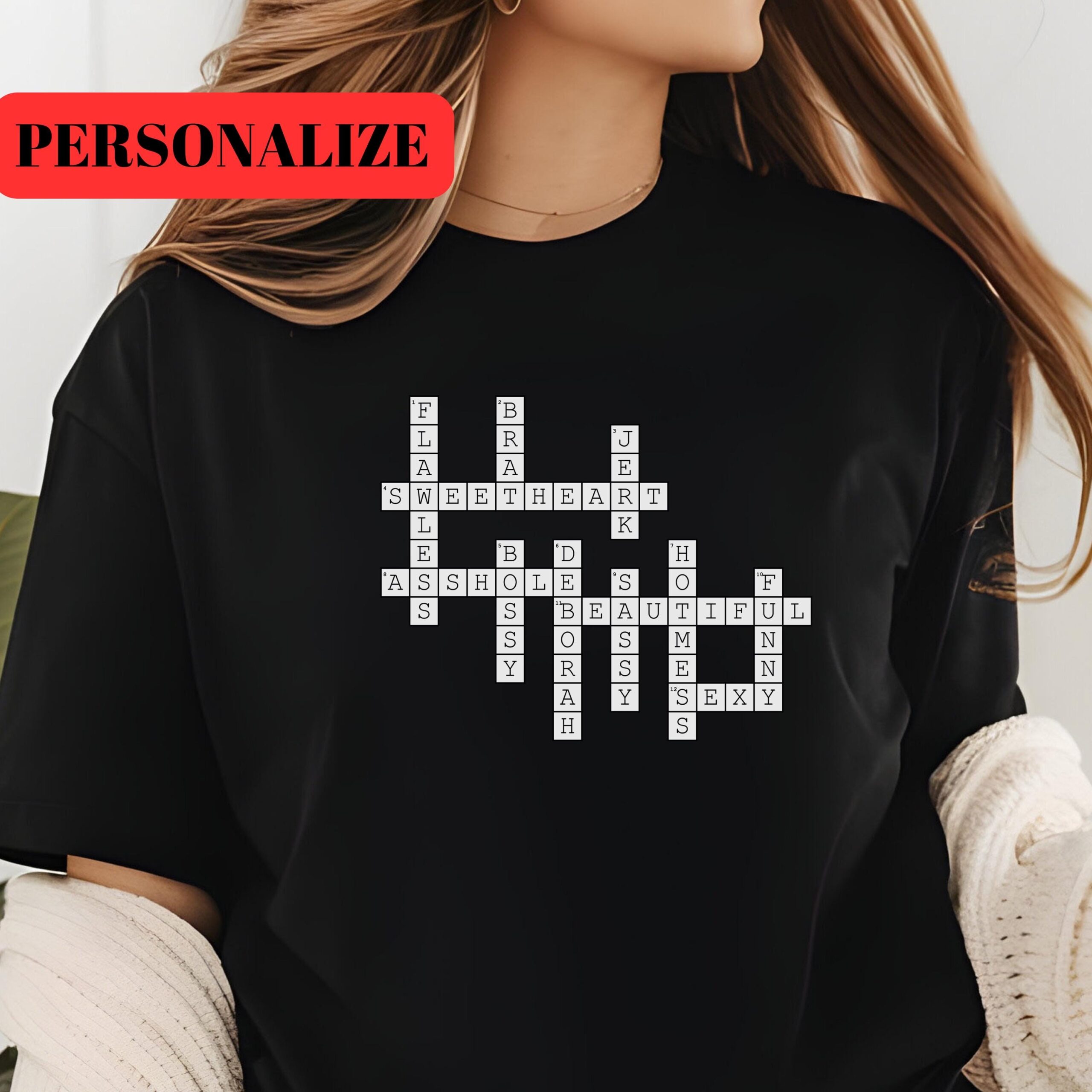 Crossword Clothing Etsy Crossword Clothing Etsy