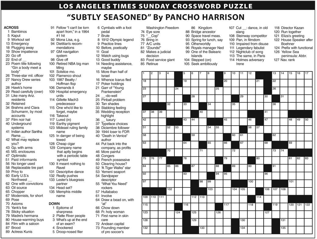 printable difficult crossword puzzles