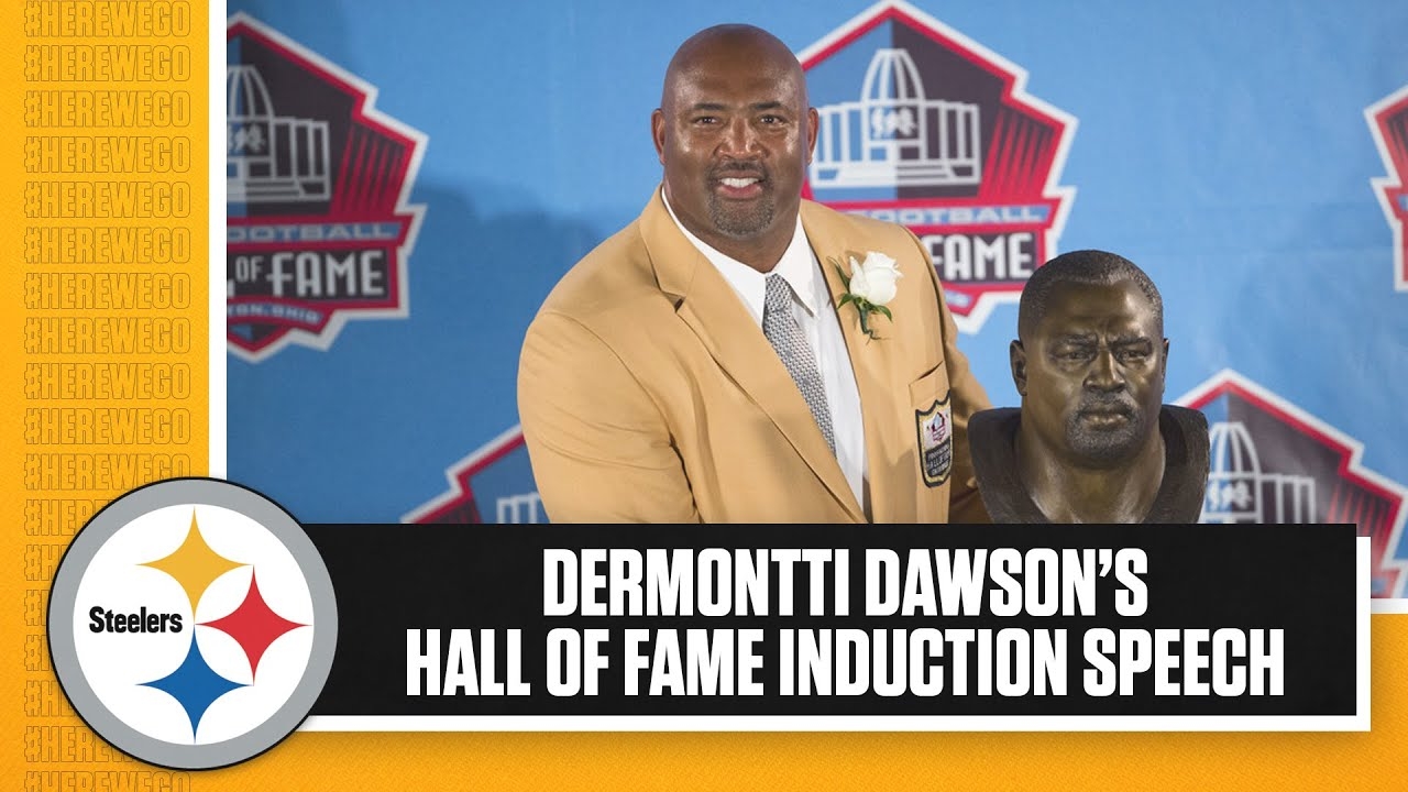 Dermontti Dawson s Pro Football Hall Of Fame Induction Speech From 2012 Pittsburgh Steelers YouTube